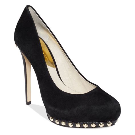 michael kors schoenen pumps|Michael Kors black suede pumps.